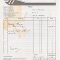 Our marriage certificate