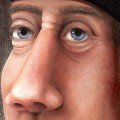 Oil on canvas, Patricia Van Lubeck, detail