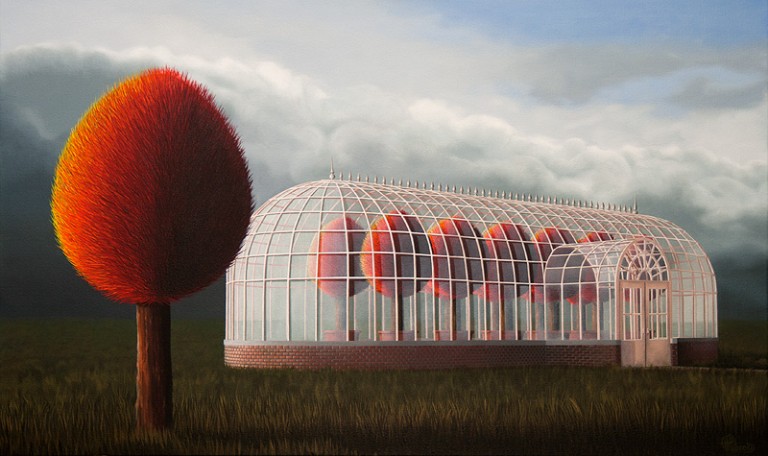 oil on canvas, Patricia Van Lubeck